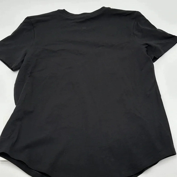 lululemon Love Curved-Hem Crewneck T-Shirt Black Size 4. LW3EYDS. (NWT) - Picture 6 of 8